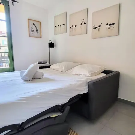 Apartment Flamingo 2pax-wifi-nice Port Nice